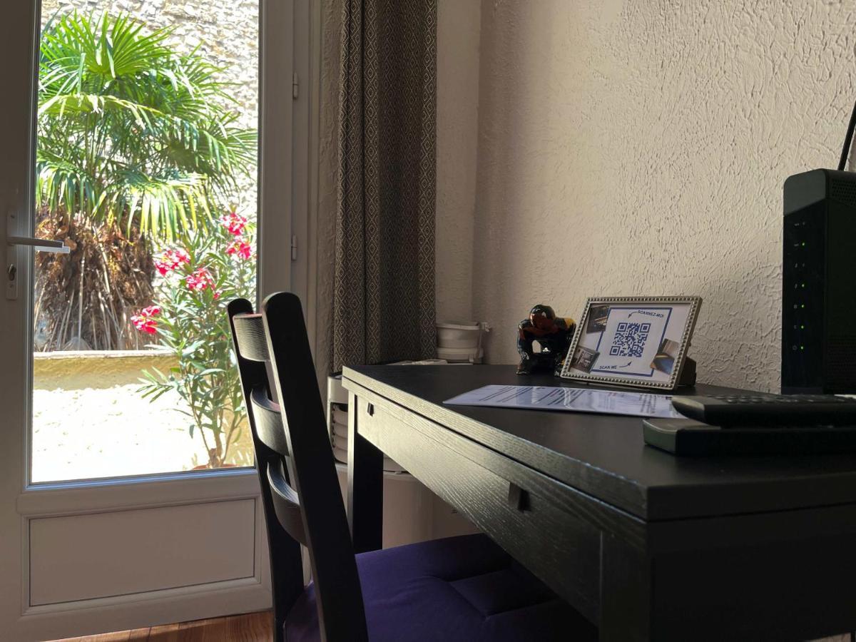 Studio Avec Terrasse Sur Cour, Authentique, Calme Avignon Kültér fotó